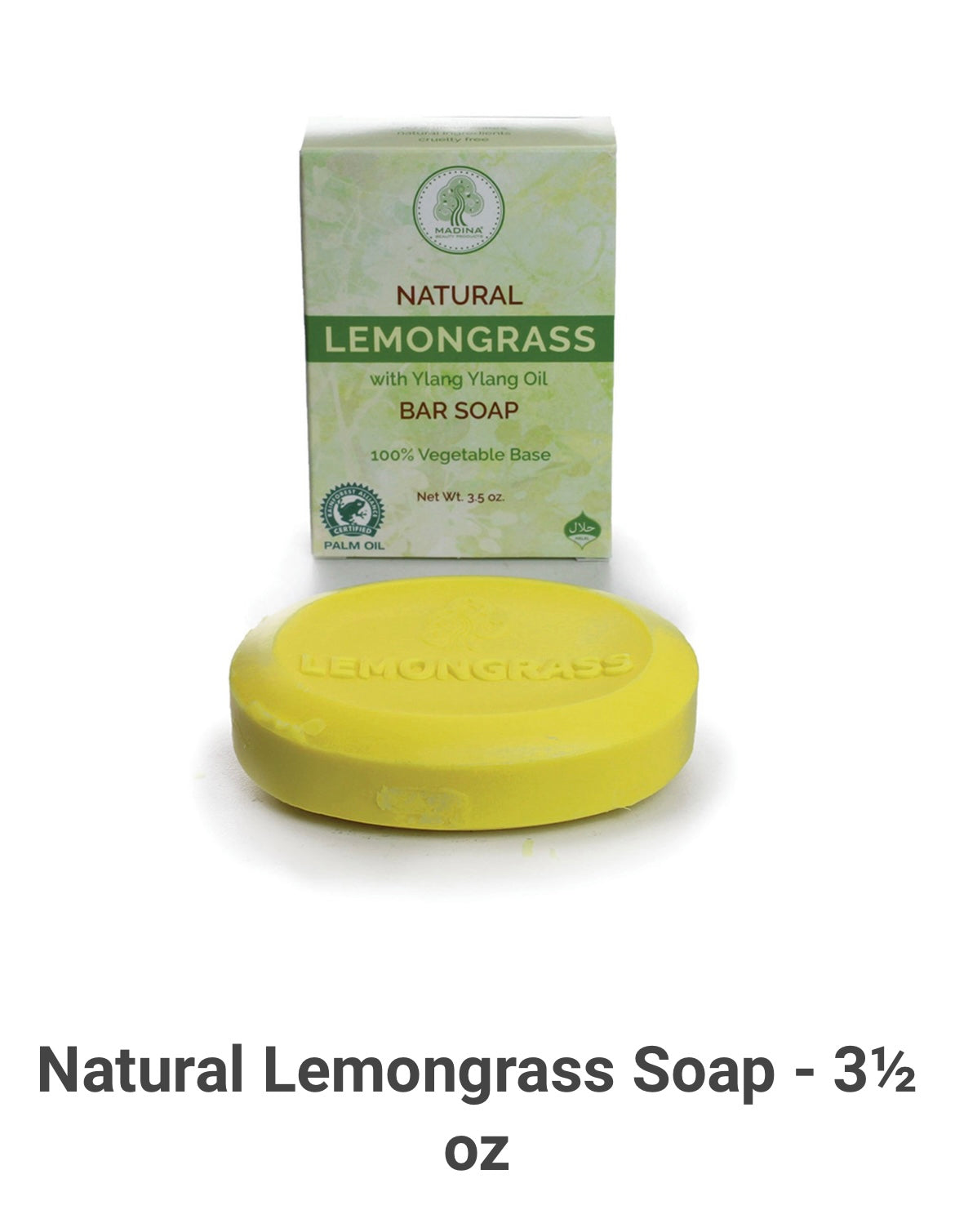 Madina soap(Lemongrass soap 3.5oz by madina)
