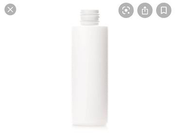 Bottles(4oz Plastic bottle with white cap)