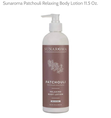 Lotion(Patchouli with Cannabis sativa extract relaxation body lotion by  sunaroma 11.5 oz)