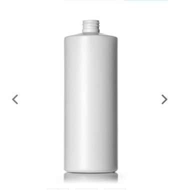 Bottles(32oz Plastic bottle with white cap)