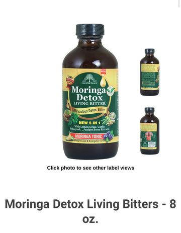 Organic health care(Moringa Detox living bitter miraculous detox 8oz)