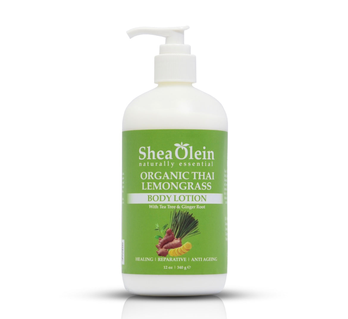 Lotion Shea olein(Thai Lemon grass body lotion by Shea olein 12oz)