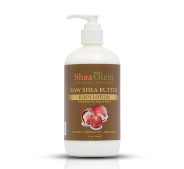 Lotion Shea olein(Raw Shea butter body lotion by Shea olein 12oz)