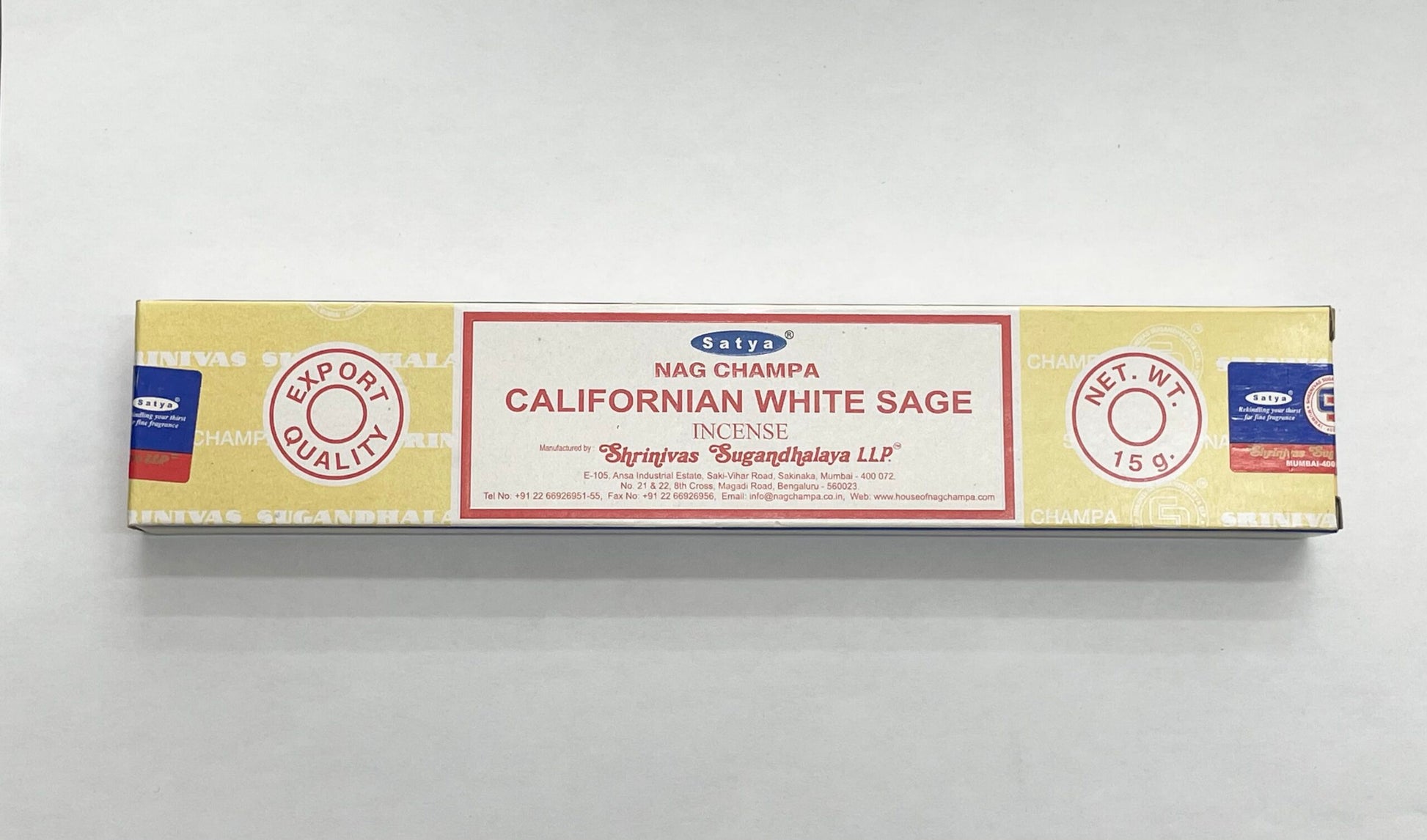 Satiya Incense(White Sage)