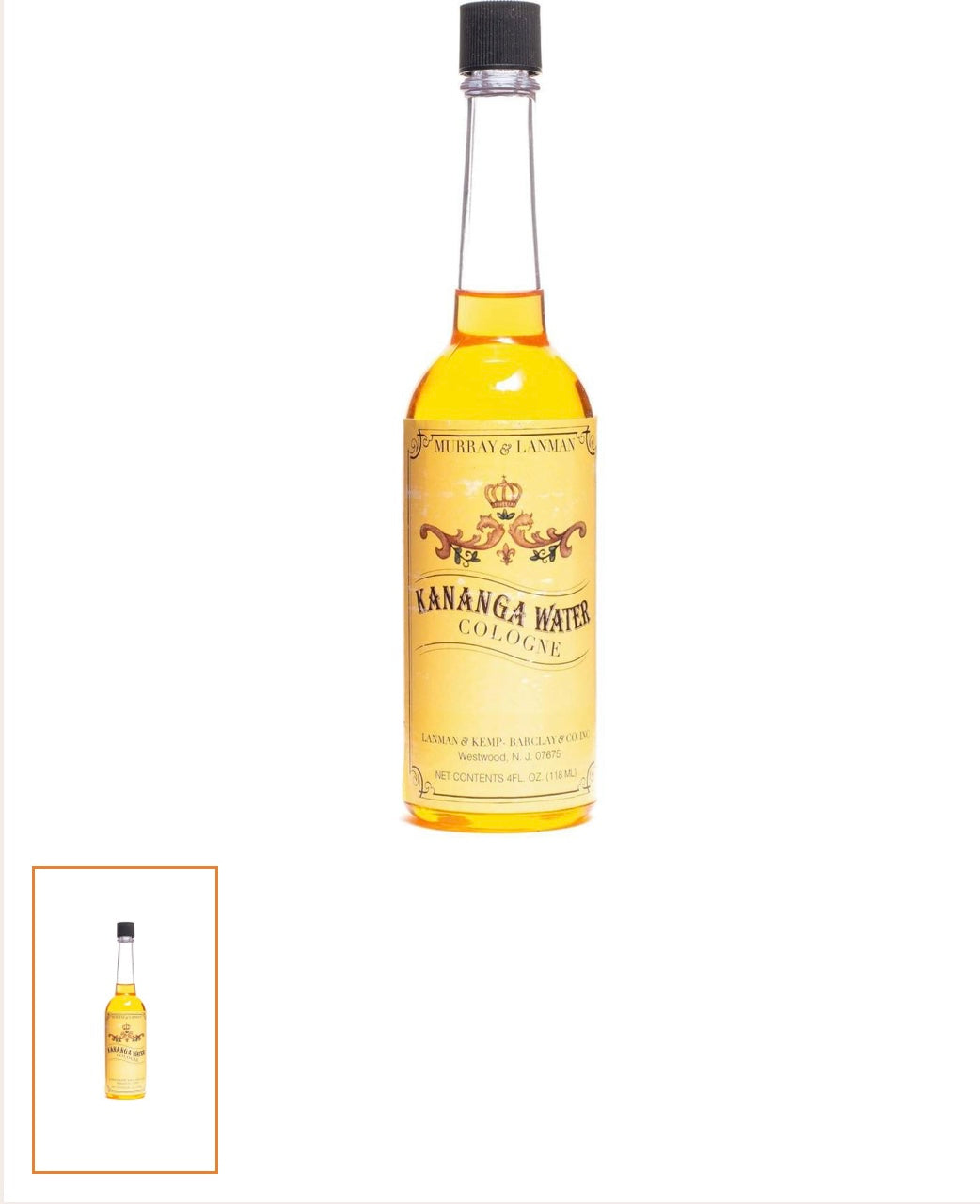 Spiritual(Kananga water Cologne 4oz)